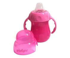 GRIPTIGHT gertuvė nuo 6 mėn.,HANDLED SIPPER CUP, rožinė