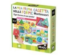 Dėlionė HEADU Montessori Mano pirmieji formų namai