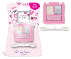 LUKKY Akių šešėlių paletė, 3 spalvos "Beauty Sweetie"