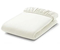 MamoTato paklodė su guma frotte, ecru, 120*60 12725