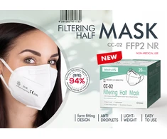 Medrull filtruojančios puskaukės (respiratoriai) FFP2, 3 vnt.