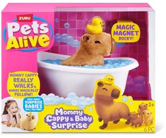 ZURU PETS ALIVE kapibarų mama su mažyliais