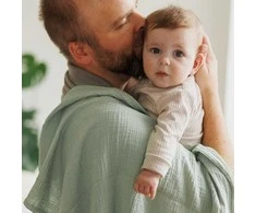 Sanaset Baby BabyOno Babyono vystyklai medvilniniai 3 vnt žalias 828/04