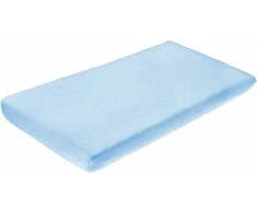 Sensillo paklodė su guma frotte, mėlyna, 120*60, 2144