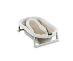 Sulankstoma vonia Bath &amp; Care su termometru ir gultuku, rusvai gelsvas