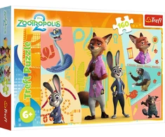 Trefl Dėlionė 160 vnt. - Zootropolis 2