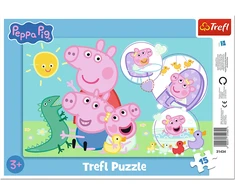 Trefl Dėlionė 15 vnt. - Peppa Pig