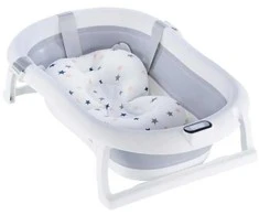 Sulankstoma vonia Bath &amp; Care su termometru, Pilkas