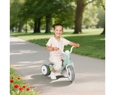 AIYAPLAY Balansinis dviratukas mažyliui be pedalų, 3 tylūs ratai, skirtas 12-36 mėnesių berniukams ir mergaitėms, naudojimui lauke ir viduje, žalias