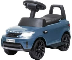 AIYAPLAY Land Rover vaikiškas elektrinis automobilis 2 in 1 6V vaikiškas automobilis su slankiojimo režimu, muzika, garsinis signalas, elektrinė transporto priemonė, slankiojantis automobilis, slankiojanti transporto priemonė su žibintais, 3 km/h, 1,5-5 metų vaikams, šviesiai mėlynos spalvos