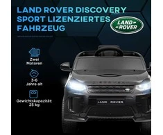 AIYAPLAY vaikiškas elektromobilis 12V su 2,4G nuotolinio valdymo pulteliu, muzika, garsiniu signalu, LED šviesomis, USB/MP3 jungtimi, 3-5 km/h, vaikams nuo 3-6 metų, juodas