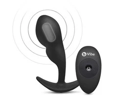 B-VIBE NUOTOLINIO VALDYMO P-TAŠKO PRIGLUDĘS KIŠTUKAS 145GR Juodas