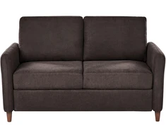 Beliani 2 vietų sofa MARE, tamsiai ruda
