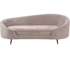 Beliani 2 vietų sofa SAVAR, ruda