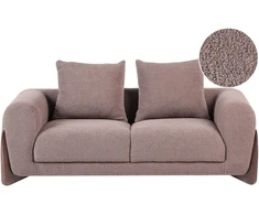 Beliani 2 vietų sofa VINLIDEN, boucle, ruda