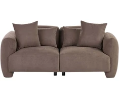 Beliani 3 vietų sofa EKENES ruda