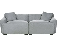 Beliani 3 vietų sofa KORIO Pilka