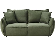 Beliani 3 vietų sofa KUNES žalia