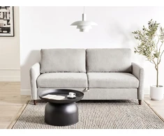 Beliani 3 vietų sofa MARE pilka