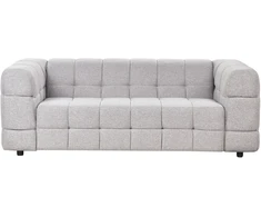 Beliani 3 vietų sofa MULLOLA šviesiai pilka