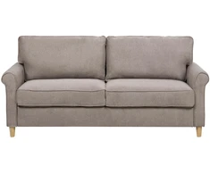 Beliani 3 vietų sofa RONNEBY šviesiai ruda
