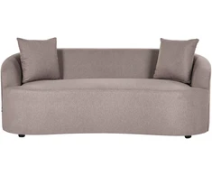 Beliani AMAL sofa, smėlio ir pilkšvos spalvos