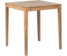 Beliani Bistro stalas CHIOGGIA 70 cm x 70 cm, sertifikuota akacijos mediena, šviesiai rudas