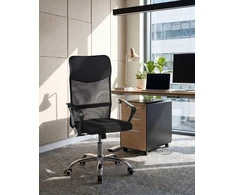 Beliani Biuro kėdė DESIGN juoda