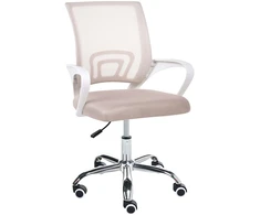 Beliani Biuro kėdė SOLID smėlio spalvos