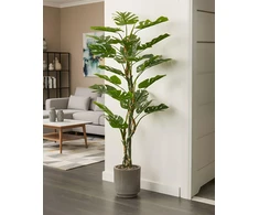 Beliani Dirbtinė monstera 155 cm žalia