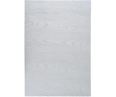 Beliani Dirbtinio kailio kilimas ONTAKE šviesiai pilkas 160 x 230 cm