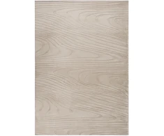 Beliani Dirbtinio kailio kilimas ONTAKE smėlio spalvos 160 x 230 cm