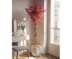 Beliani Dirbtinis augalas BOUGAINILLEA TREE 180 cm rožinis