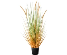 Beliani Dirbtinis augalas BRISTLEGRASS 90 cm žalias