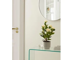 Beliani Dirbtinis augalas CAMELLIA 60 cm žalias