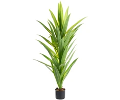 Beliani Dirbtinis augalas DRACAENA TREE 150 cm žalias
