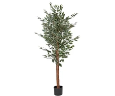 Beliani Dirbtinis augalas FICUS 167 cm žalias