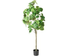 Beliani Dirbtinis augalas FICUS TREE 160 cm žalias