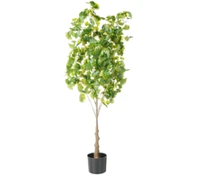 Beliani Dirbtinis augalas GINKGO TREE 150 cm žalias
