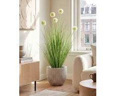 Beliani Dirbtinis augalas SNOWBALL BUSH 125 cm Žalias