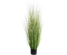 Beliani Dirbtinis augalas ZEBRA GRASS 120 cm žalias
