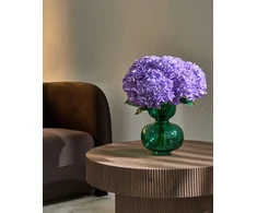 Beliani Dirbtinių gėlių puokštė PERNES 50 cm violetinė