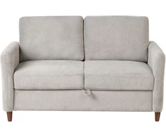Beliani Dvivietė sofa MARE pilka