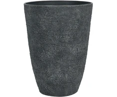 Beliani Gėlių vazonas CAMIA 43 cm, juodas