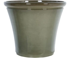 Beliani Gėlių vazonas OLIVA 47 cm žalias