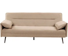 Beliani Išskleidžiama 3 vietų sofa VAYLA, šviesiai ruda