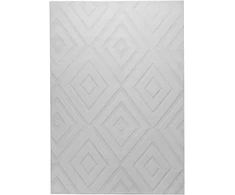 Beliani Kilimas BORAH, šviesiai pilkas, 160 × 230 cm