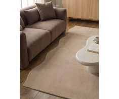 Beliani Kilimas DAWA smėlio spalvos 160 x 230 cm
