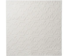 Beliani Kilimas GANNETT, balkšvas, 160 × 160 cm