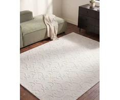 Beliani Kilimas GANNETT, balta su atspalviu, 160 x 230 cm